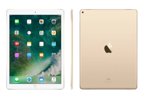 Apple iPad PRO - 12.9" iPad PRO - WiFi - 32GB - Gold - Apple Smart Case at R1799 - As New in Box