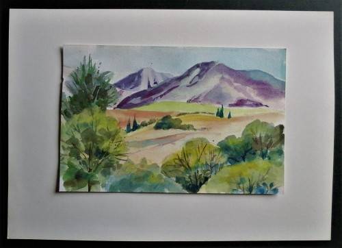 lovely country watercolour