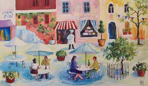 Parisian Street Scene