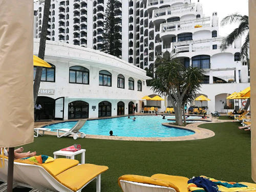 4 sleeper unit @ Umhlanga Cabana Beach Resort from 3 October 2020 to 10 October 2020