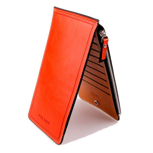 Contemporary leather wallet / money clip / card holder