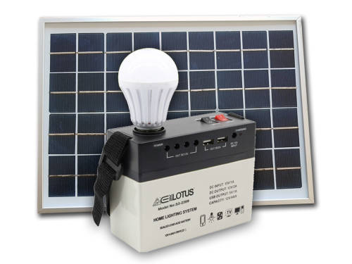 Everlotus 5W Solar Lighting and Powerbank System S5-2399
