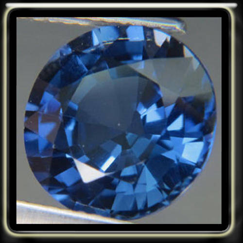 6.20CT RADIATING KASHMIR BLUE SAPPHIRE [VVS1] PERFECT ROUND POLISHED THAILAND GEM