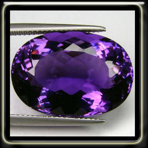 Emaculant 17.10ct Perfect Purple Mixed Oval Cut Amethyst Beautifully Polished