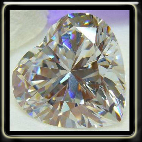 GRACIOUS 6.19CT AMAZING HEART SHAPE DIAMOND SIMULANT ESPECIALLY FOR YOU
