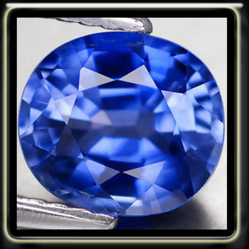 2.15CT DELIGHTFULL NATURAL PERSIAN BLUE SAPPHIRE OVAL POLISHED STUNNING GEMSTONE