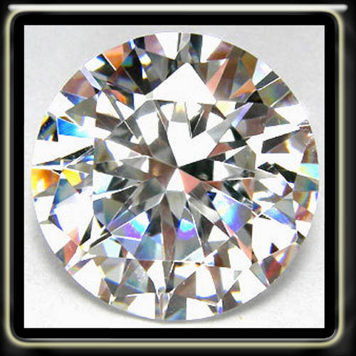STRIKING 2.15CT A PRECISION BRILLIANT ROUND DIAMOND SIMULANT WITH BEATIFULL LUSTRE