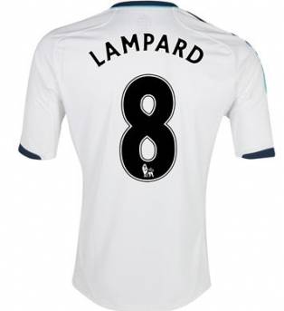 ***AUTHENTIC*** CHELSEA 12/13 AWAY-LAMPARD-8-LARGE