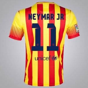 ***CRAZZY SPECIAL*** BARCELONA AWAY 13/14 PLAYERS EDITION NEYMAR JR-11-LARGE