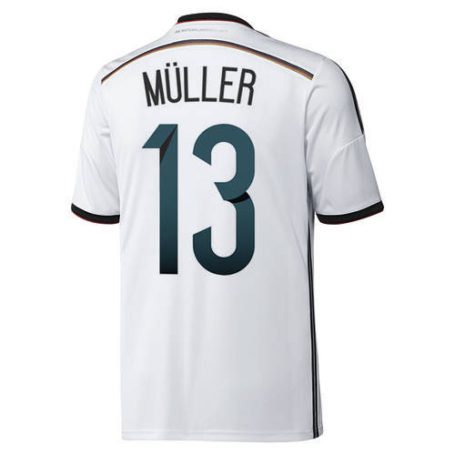 ***CRAZY SPECIAL***GERMANY 13/14 HOME-MULLER-13- LARGE-PLAYERS VERSION