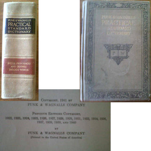 Funk & Wagnalls Practical Standard Dictionary