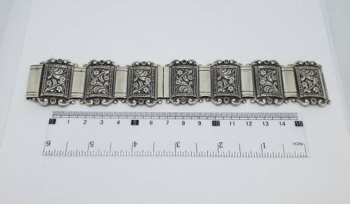 Vintage Sterling Candida bracelet