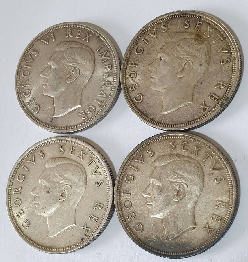 UNION CROWNS (TOTAL OF 4 - '47, '48, '49, '50)