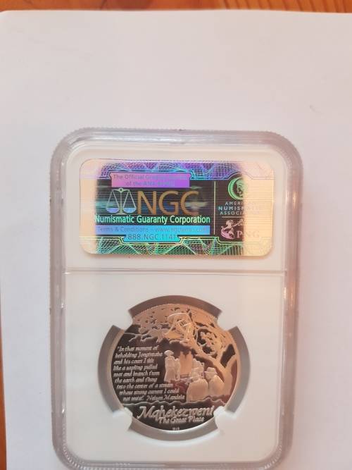 2013 Life of a Legend silver R1.00  NGC PF69