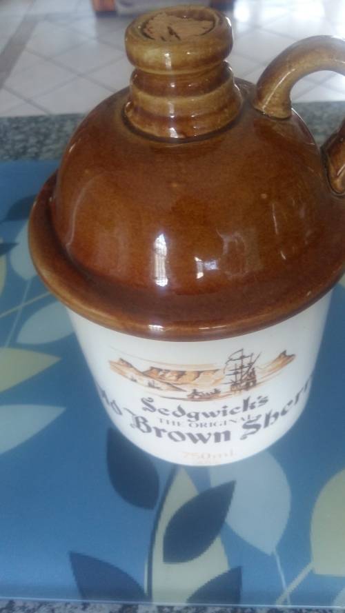 OLD SEDGEWICK JAR IN MINT CONDITION