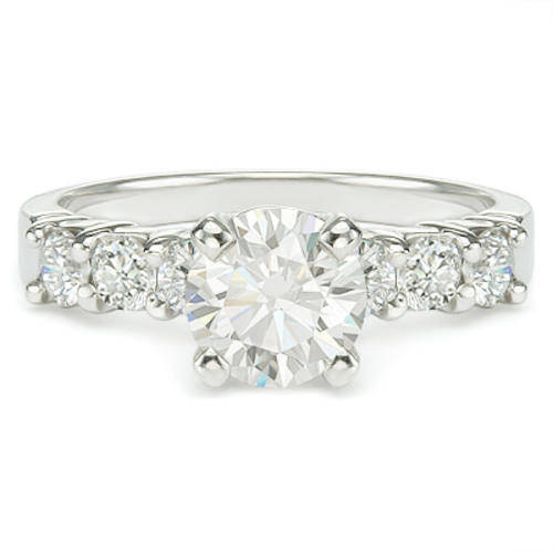 1.00 Cts Certified Beautiful Real Natural Diamond Wedding Gold Ring @ World Wide Free Shipping