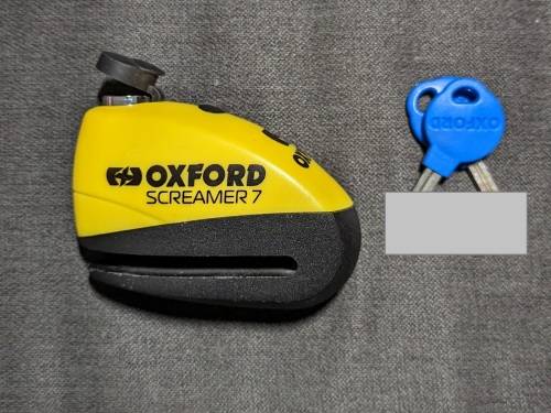 Oxford Screamer Alarmed Bike brake Disc Lock