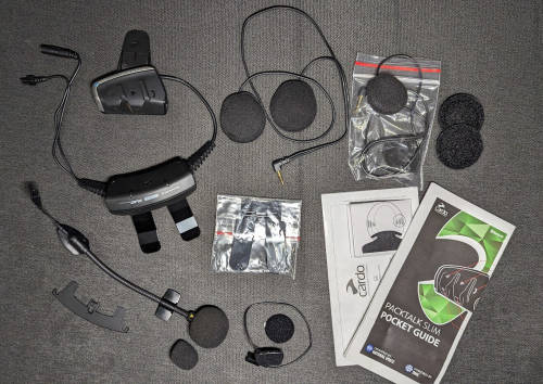 Cardo Packtalk Slim Motorcycle communication system