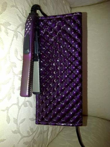Lena Professional Travel Hair Iron In Pouch