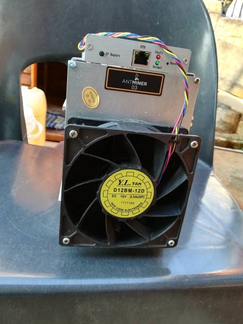 D3 Antminer (Bitcoin Mining)