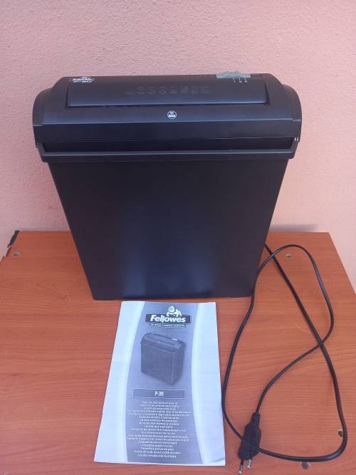 Need Stress Relief?? Shred Paper With A Fellowes P20 Paper Shredder