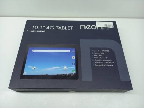 [RETAIL: R2199] Neon IQ 10.1-inch 4G Tablet | Takes Sim | 8GB Onboard | Dual Camera + Much More