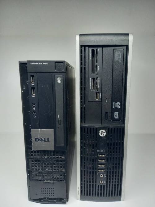Buy 1 Tower & Get 1 FREE | i5 HP Compaq & Dell Optiplex | Windows 10 Pro | FREE Keyboards & Cables
