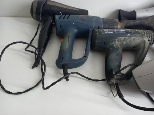 Bulk Lot Of Heat Guns - Hair Dryers - Portable Vacuum | Even If It Sells For R10, It Must Go Today!
