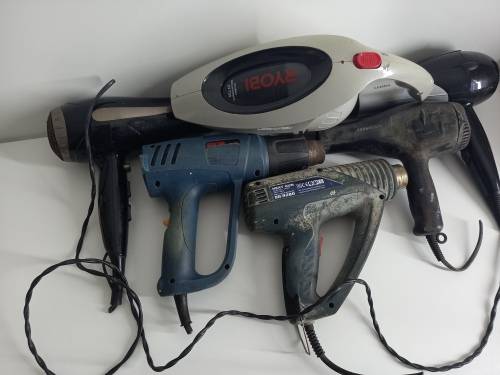 Bulk Lot Of Heat Guns - Hair Dryers - Portable Vacuum | Even If It Sells For R10, It Must Go Today!