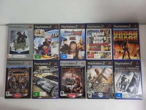 [FREE SHIPPING] 10 x PS2 Games | One Price For All | Will Throw In 1 Game Free!!!