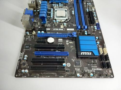 i3 3rd Gen CPU + MSI Z77A-G43 Gaming Motherboard Bundle | Even If It Sells For R10, Must Sell Today!