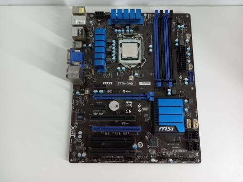 i3 3rd Gen CPU + MSI Z77A-G43 Gaming Motherboard Bundle | Even If It Sells For R10, Must Sell Today!