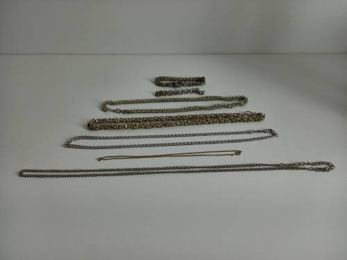 177 Grams Of Stunning Chains & Hand Bracelets | Perfect For The All Genders & Collectors