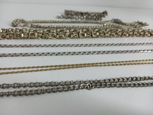 177 Grams Of Stunning Chains & Hand Bracelets | Perfect For The All Genders & Collectors