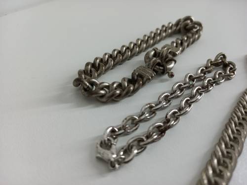 177 Grams Of Stunning Chains & Hand Bracelets | Perfect For The All Genders & Collectors