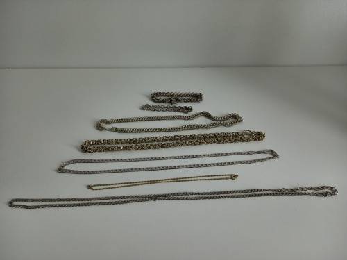 177 Grams Of Stunning Chains & Hand Bracelets | Perfect For The All Genders & Collectors