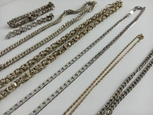 177 Grams Of Stunning Chains & Hand Bracelets | Perfect For The All Genders & Collectors