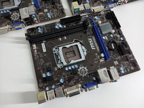 3 x MSI H81M-P33 Gaming Motherboards | Supports 4th Gen CPU`s | Excellent Physical Condition