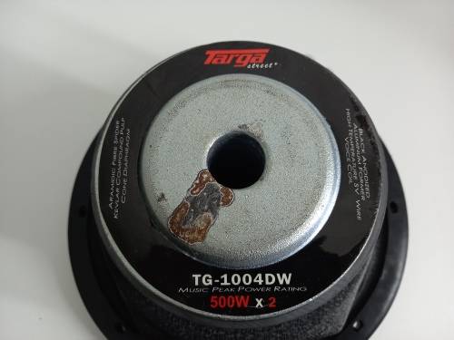 10-inch Targa TG-1004DW Subwoofer 5000w & Solid Wooden Box [Retail: R2000]