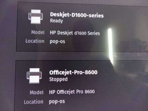 Powers On & Connects To PC | HP Deskjet D1663 Color Printer | No Ink Cartridges
