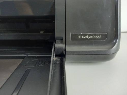 Powers On & Connects To PC | HP Deskjet D1663 Color Printer | No Ink Cartridges