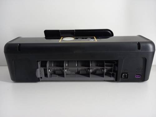 Powers On & Connects To PC | HP Deskjet D1663 Color Printer | No Ink Cartridges
