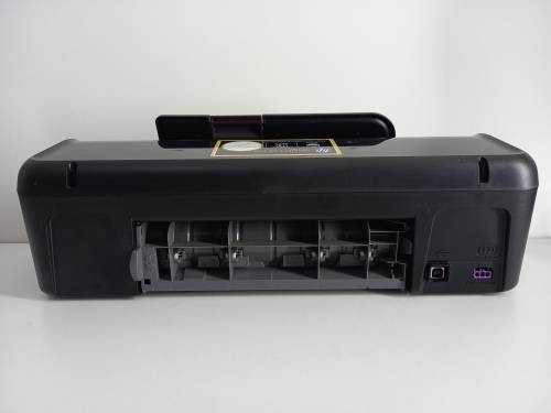 Powers On & Connects To PC | HP Deskjet D1663 Color Printer | No Ink Cartridges