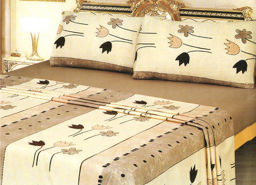 4 Piece Cotton Flannel Winter Sheet Set - Queen Size