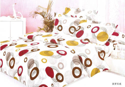 10 Piece - Cotton Feel - Bed Linen - Queen Size- Duvet Cover Set