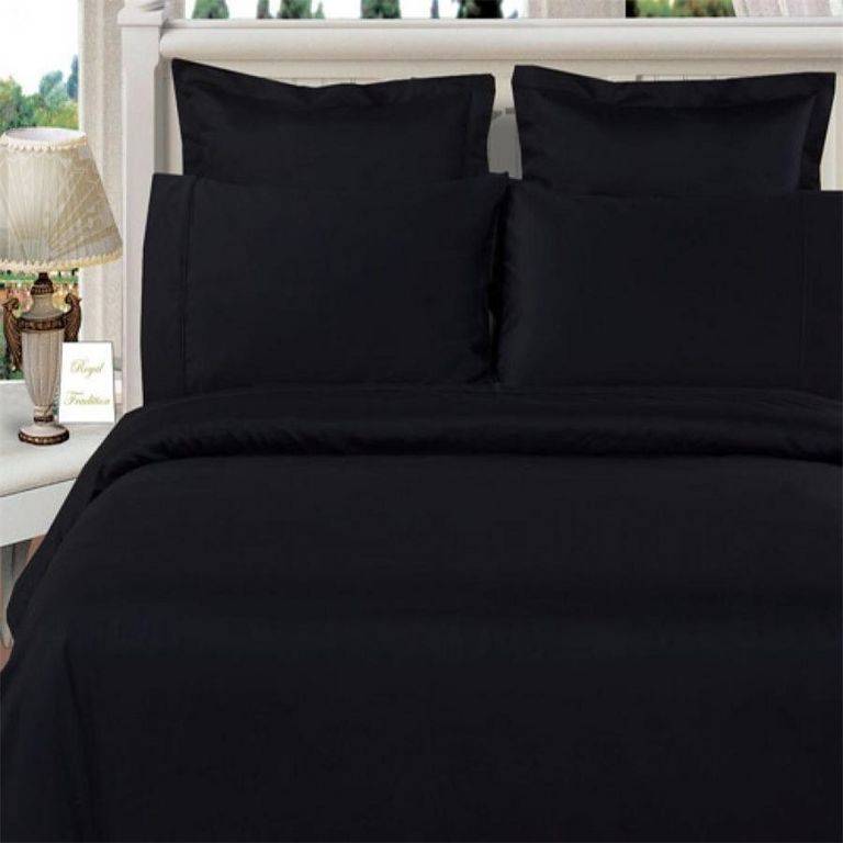 4 Piece - Cotton Feel - Bed Linen - Queen Size- Linen Set