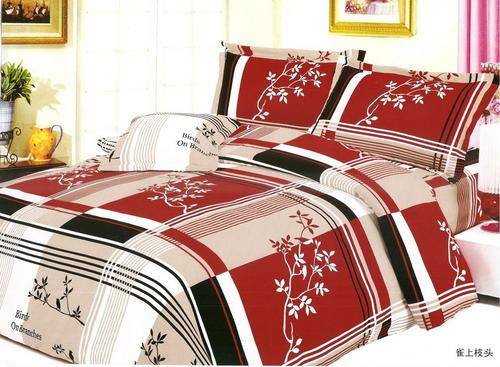 6 Piece - Super Soft Cotton Feel - Bed Linen - Double Bed Size- Duvet Cover Set