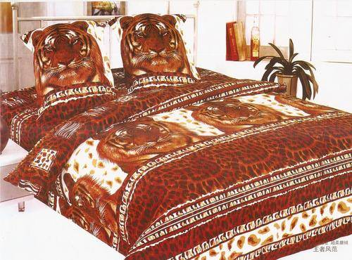6 Piece - Seersucker Cotton Feel - Bed Linen - Double Bed Size- Duvet Cover Set