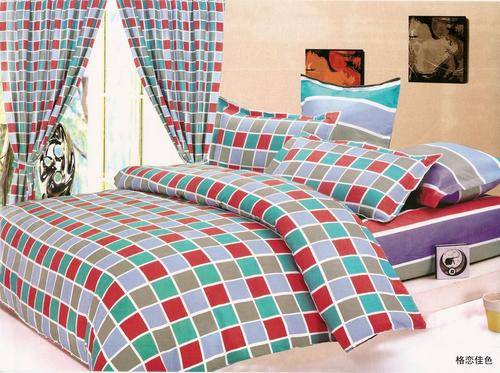 10 Piece - Super Soft Cotton Feel - Bed Linen - Double Bed Size- Duvet Cover Set
