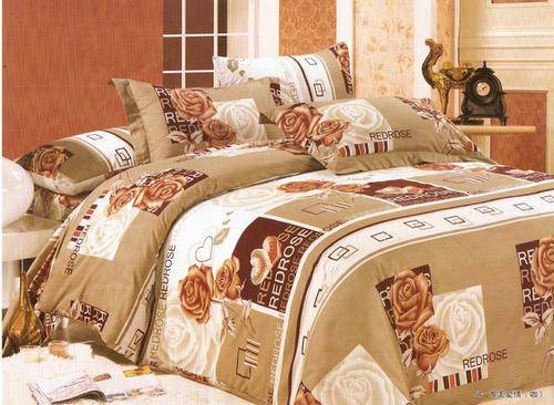 6 Piece - Seersucker Cotton Feel - Bed Linen - Double Bed Size- Duvet Cover Set